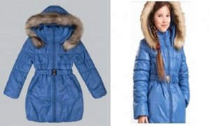 куртка для девочки  зимняя; верх:водоотталкивающая плащевка; подкладка:флисс.
   Все изделие отшито на утеплителе «Comforcold» Н