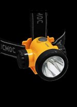 НАЛОБНЫЙ СВЕТОДИОДНЫЙ ФОНАРЬ КОСМОС 3W LED
