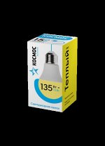 ЛАМПА ЭК КОСМОС LED СТ А60   15W Е27, 3000К