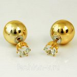 Серьги в стиле Dior E174200051(1 см)