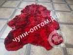 Шкура стриженная &quot;Цунами красный&quot;