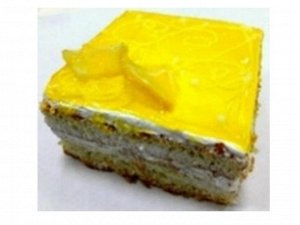 Лимонный мини-торт