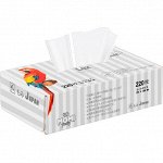 MOMI Бумажные салфетки «Family LUX», двухслойные, 220 шт