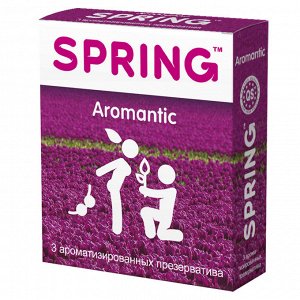 Презервативы Spring Aromantic ароматизированные 1 блок (12 уп)
