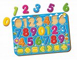 Изучаем цифры с примерами, цвет. 091203
