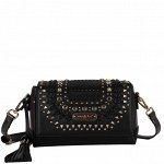 ANOUSKA BRAIDED INTRICATE CUT-OUT DESIGN CROSSBODY BAG