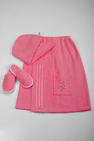 розовый Полотенце-тюрбан-1шт, тапки р-р 37-38-1 пара, полотенце на липучке 71х132см-1 шт

Декор: вышивка

Состав: хлопок 100%

Ткань:махра

Вес:0.56 кг
