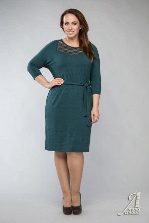 Платье, М-1131 Зеленый