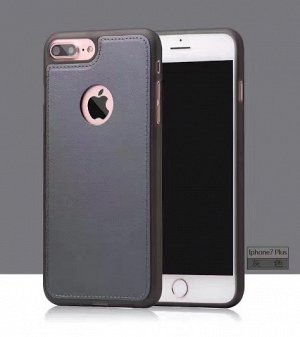 Чехол силиконовый искусственная кожа iphone