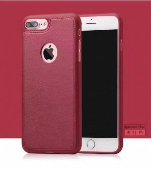 Чехол силикон иск кожа iphone 5/5s / 6/6s /6+/ 7/ 7+