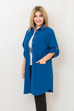 Блуза "Амазонка" синий