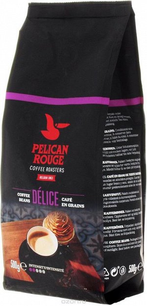 Кофе в зернах PELICAN ROUGE "DELICE" (A-100) UTZ    0.5кг