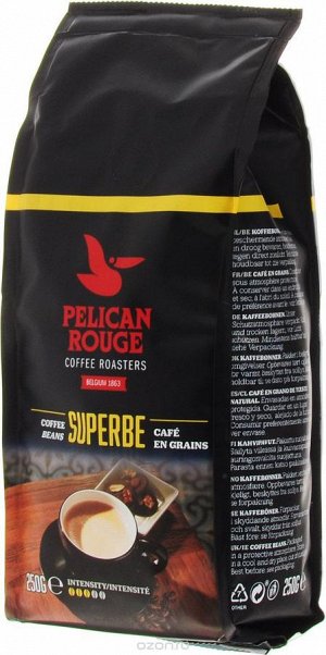 Кофе в зернах PELICAN ROUGE "SUPERBE" (A-80)  UTZ    0.25кг