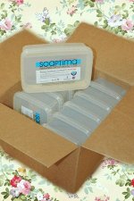 Мыльная основа коробка SOAPTIMA прозрачная 1 кг ОПТ