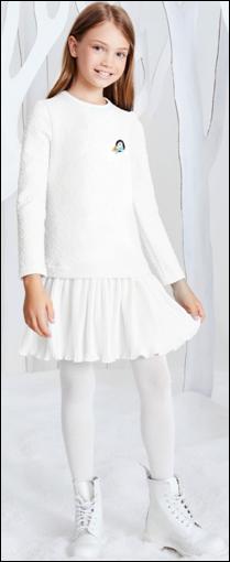 Платье Д182 белый