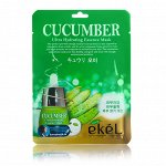 KR/e`kel Маска-салфетка для лица &quot;Огурец&quot; / CUCUMBER Ultra Hydrating Essence Mask