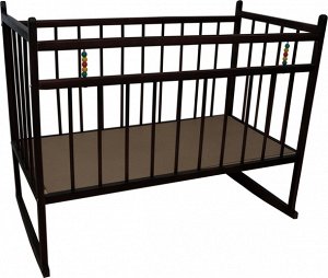 Кровать детская "Мишутка-13" темный