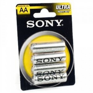 Эн65 --Батарейки SONY R6 АА New Ultra 4BL (4шт)