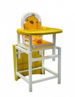 АПр873 DUCKY--Стул-стол для кормления DUCKY, желтый
