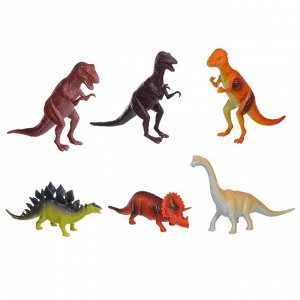 Набор животных BONDIBON "Ребятам о Зверятах", динозавры, 8-10", 6 шт.