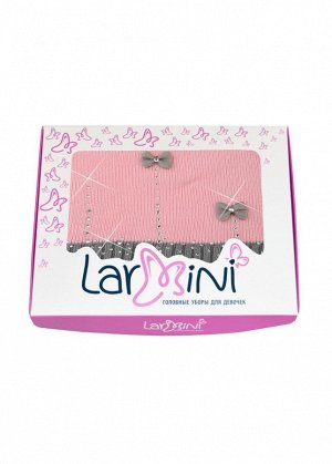 LARMINI Шапка LR-CAP-162797-3B-B-S, цвет розовый