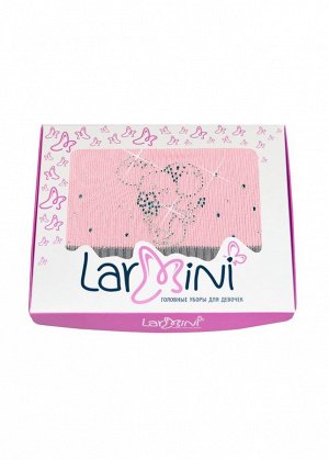 LARMINI Шапка LR-CAP-156410, цвет розовый