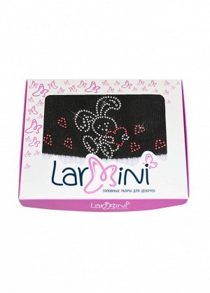 LARMINI Шапка LR-CAP-156412, цвет черный
