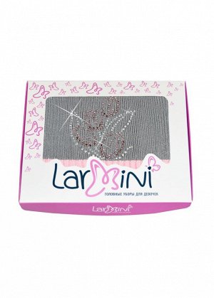 LARMINI Шапка LR-CAP-156559, цвет серый