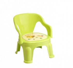 стул детский пластиковый салатовый