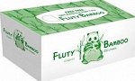 &quot;Fluty&quot; Двухслойные бумажные салфетки (бамбук), белая упаковка, 200 шт