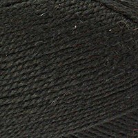 Пряжа для вязания КАМТ 'Соната' (импортная п/т шерсть 50%, акрил 50%) 10х100гр/250м цв.003 черный