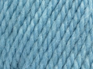 Пряжа для вязания КАМТ 'Пышка' (импортная п/т шерсть 100%) 10х100гр/110м цв.014 голубой св.