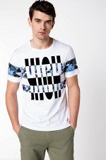 футболка мужская с печатным принтом