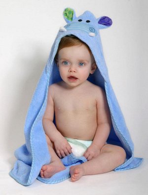 Полотенце с капюшоном для малышей