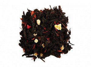 чай В состав этого напитка входит смесь классических сортов чёрного чая, цукаты, огненный сафлор, цедра лимона, натуральные ароматические масла.