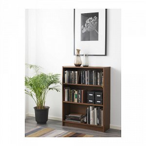 IKEA БИЛЛИ Стеллаж, коричневый ясеневый шпон