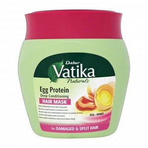 Маска Для Волос Dabur Vatika Egg Protein Deep Conditioning - Яичный  Протеин