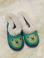 Чувяки детские из овчины