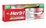 Паста зубная  HERB&#039;L ANTI AGEING (для предотвращения возрастных изменений на зубах)+ зубная щётка ср. жесткости