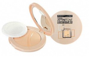 MAYBELLINE   AFFINITONE POWDER  Пудра компактная совершенный тон №17 розово-бежевый