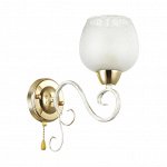 3505/1W COMFI LN18 060 белый, золотая патина Бра E27 60W 220V BIANCOPA