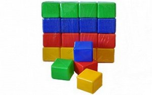 Кубики "Веселые кубики" 16 шт (Новокузнецк)