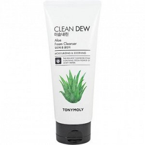 Tony Moly Пенка для умывания с экстрактом алоэ Clean Dew Aloe Foam Cleanser