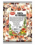 Смесь овощная 50гр (лук, морковь, петрушка, сельдерей,  сушеные нарезанные зеленый и красный перец)