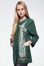 Жакет женский &quot;Город&quot; модель 707 изумруд