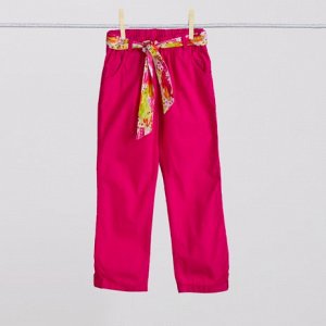 Розовые брюки для девочки