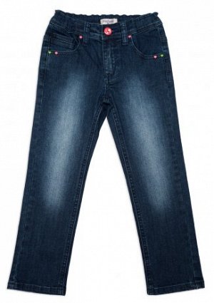 Синие брюки джинсовые для девочки