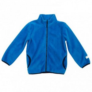 Синяя куртка флисовая для мальчика