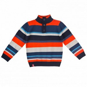 Оранжевый свитер для мальчика