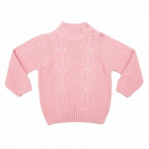 Розовый свитер для девочки